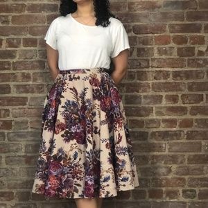 Floral Myrtlewood Skirt